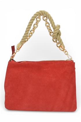 Borsa My Best Bag in camoscio colore rosso. MY BEST BAG | 2028-ROSSO